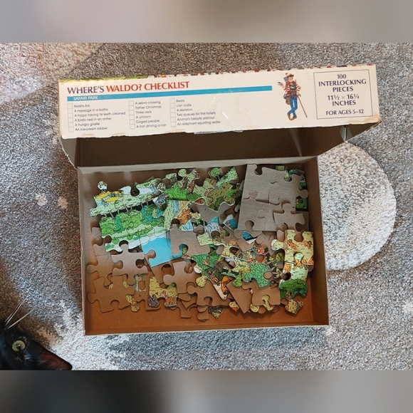 1989 Where's Waldo? Safari Park puzzle - Picture 8 of 8